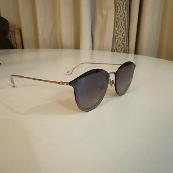 KREWE Nellie Style Gold and Brown Sunglasses - Picture 9 of 16